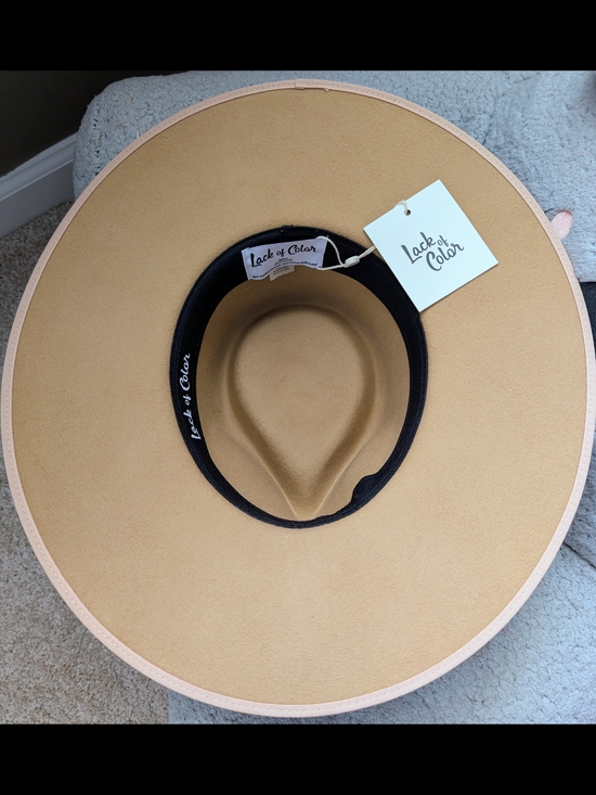 Lack Of Color Accessories - Lack of Color Wide Brim Felt Hat in Camel